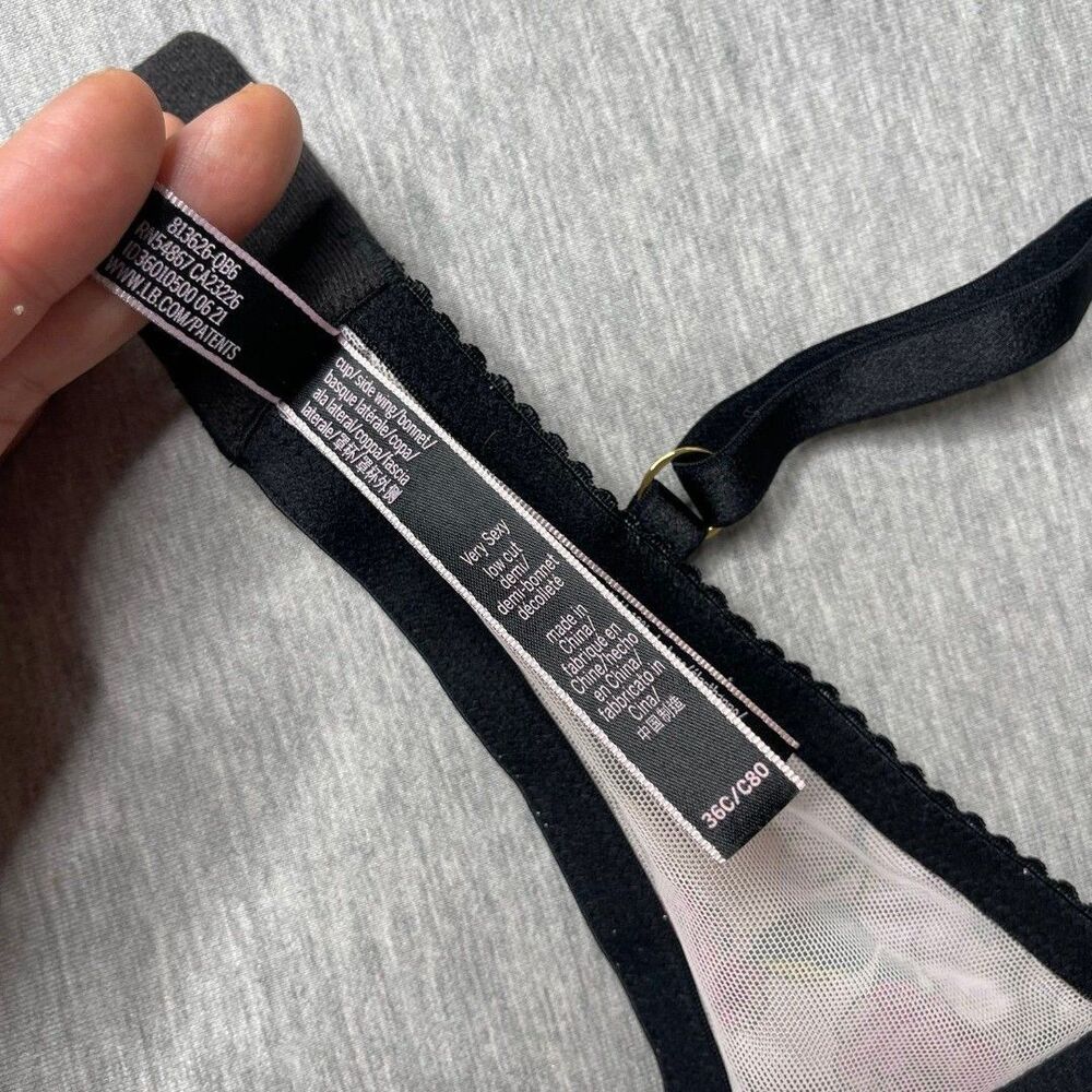 Victoria’s Secret Very Sexy Low Cut Embroidered Unlined Demi Bra - Picture 12 of 12